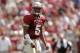 TALLAHASSEE, FL - APRIL 12: Jameis Winston #5 of the Garnet team reacts to a pass against the Gold team during Florida State's Garnet and Gold spring game at Doak Campbell Stadium on April 12, 2014 in Tallahassee, Florida. (Photo by Stacy Revere/Getty I