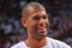 Apr 20, 2014; Miami, FL, USA; Miami Heat forward Shane Battier (31) warms up before a game against the Charlotte Bobcats in game one during the first round of the 2014 NBA Playoffs at American Airlines Arena. Mandatory Credit: Steve Mitchell-USA TODAY Spo
