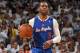 OKLAHOMA CITY, OK - MAY 13: Chris Paul #3 of the Los Angeles Clippers handles the ball against the Oklahoma City Thunder in Game Five of the Western Conference Semifinals during the 2014 NBA Playoffs on May 13, 2014 at the Chesapeake Energy Arena in Oklah
