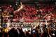 Daniel Bryan dives onto Kane at Extreme Rules from a forklift.
