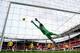 LONDON, ENGLAND - FEBRUARY 22: Wojciech Szczesny of Arsenal in action during the Barclays Premier League match between Arsenal and Sunderland at Emirates Stadium on February 22, 2014 in London, England. (Photo by Jamie McDonald/Getty Images)
