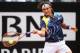 ROME, ITALY - MAY 16: David Ferrer of Spain in action against Novak Djokovic of Serbia during day six of the Internazionali BNL d'Italia tennis 2014 on May 16, 2014 in Rome, Italy. (Photo by Julian Finney/Getty Images)