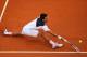 ROME, ITALY - MAY 16: Novak Djokovic of Serbia in action against David Ferrer of Spain during day six of the Internazionali BNL d'Italia tennis 2014 on May 16, 2014 in Rome, Italy. (Photo by Julian Finney/Getty Images)