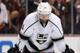 ANAHEIM, CA - MAY 12: Justin Williams (L) #14 and Dustin Brown #23 of the Los Angeles Kings look down following the Kings' 3-4 loss to the Anaheim Ducks in Game Five of the Second Round of the 2014 NHL Stanley Cup Playoffs at Honda Center on May 12, 2014
