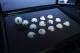 SECAUCUS, NJ - MAY 22: The lottery balls in their protective case during the 2003 NBA draft lottery on May 22, 2003 in Secaucus, New Jersey. NOTE TO USER: User expressly acknowledges and agrees that, by downloading and/or using this Photograph, User is