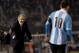 Argentina coach Alejandro Sabella and Lionel Messi