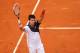 ROME, ITALY - MAY 18: Novak Djokovic of Serbia celebrates at match point as he defeated Rafael Nadal of Spain in the final during day eight of the Internazionali BNL d'Italia tennis 2014 on May 18, 2014 in Rome, Italy. (Photo by Julian Finney/Getty Imag