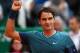 MONTE-CARLO, MONACO - APRIL 18: Roger Federer of Switzerland celebrates defeating Jo-Wilfried Tsonga of France during day six of the ATP Monte Carlo Rolex Masters Tennis at Monte-Carlo Sporting Club on April 18, 2014 in Monte-Carlo, Monaco. (Photo by Ju