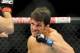 Jul 27, 2013; Seattle, WA, USA; Jake Ellenberger during his welterweight bout against Rory MacDonald (not pictured) at Key Arena. MacDonald won. Mandatory Credit: Jayne Kamin-Oncea-USA TODAY Sports
