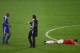 MOSCOW - MAY 21: Cristiano Ronaldo of Manchester United lies on the pitch celebrating as a dejected Nicolas Anelka of Chelsea is consoled by teammate Claudio Pizzarro during the UEFA Champions League Final match between Manchester United and Chelsea at t
