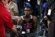 CHICAGO, IL - May 15: NBA draft prospect P.J. Hairston participates in media circuit during the 2014 Draft Combine on May 15, 2014 at Quest Multisport in Chicago, Illinois. NOTE TO USER: User expressly acknowledges and agrees that, by downloading and or