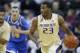 Mar 6, 2014; Seattle, WA, USA; Washington Huskies guard C.J. Wilcox (23) dribbles the ball against the UCLA Bruins during the second half at Alaska Airlines Arena at Hec Edmundson Pavilion. Mandatory Credit: Joe Nicholson-USA TODAY Sports