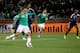 POLOKWANE, SOUTH AFRICA - JUNE 17: Cuauhtemoc Blanco of Mexico converts a penalty for his team's second goal during the 2010 FIFA World Cup South Africa Group A match between France and Mexico at the Peter Mokaba Stadium on June 17, 2010 in Polokwane, So