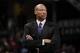 CLEVELAND, OH - MARCH 29: Byron Scott of the Cleveland Cavaliers looks on during the game against the Philadelphia 76ers at The Quicken Loans Arena on March 29, 2013 in Cleveland, Ohio. NOTE TO USER: User expressly acknowledges and agrees that, by downlo