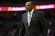 May 3, 2013; Memphis, TN, USA; Memphis Grizzlies head coach Lionel Hollins in game six of the first round of the 2013 NBA Playoffs against the Los Angeles Clippers at FedEx Forum. Mandatory Credit: Spruce Derden-USA TODAY Sports