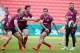 BRISBANE, AUSTRALIA - MAY 27: Cameron Smith passes during the Queensland Maroons State of Origin Captain's Run at Suncorp Stadium on May 27, 2014 in Brisbane, Australia. (Photo by Chris Hyde/Getty Images)