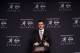 Dec 8, 2012; New York, NY, USA; Texas A&M Aggies quarterback Johnny Manziel poses for a photo with the Heisman Trophy during a press conference before the announcement of the 2012 Heisman Trophy winner at the Marriott Marquis in downtown New York City. M