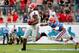 Gurley gets away from a Florida Gator.