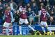 Agbonlahor, Benteke and Weimann celebrate