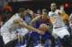 Marcus Smart is extremely active on the defensive end.