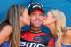 ADELAIDE, AUSTRALIA - JANUARY 26: Australian cyclist Cadel Evans of the BMC Racing team celebrates on stage after finishing second in the overall classification after Stage Six of the Tour Down Under on January 26, 2014 in Adelaide, Australia. (Photo by