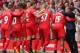 LIVERPOOL, ENGLAND - SEPTEMBER 01: Daniel Sturridge of Liverpool celebrates scoring the opening goal with Manager Brendan Rodgers during the Barclays Premier League match between Liverpool and Manchester United at Anfield on September 01, 2013 in Liverpo