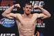 Oct 18, 2013; Houston, TX, USA; CB Dollaway during the weigh-in for UFC 166 at Toyota Center. Mandatory Credit: Andrew Richardson-USA TODAY Sports