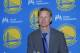 OAKLAND, CA - MAY 20: Steve Kerr of the Golden State Warriors speaks at his introductory press conference on May 20, 2014 in Oakland, California. NOTE TO USER: User expressly acknowledges and agrees that, by downloading and/or using this Photograph, User