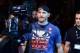 May 31, 2014; Sao Paulo, SP, BRAZIL; Stipe Miocic (red gloves) before his fight against Fabio Maldonado (blue gloves) during the TUF Brazil 3 Finale at Ibirapuera Gymnasium. Mandatory Credit: Jason Silva-USA TODAY Sports