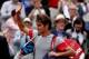 PARIS, FRANCE - JUNE 01: Roger Federer of Switzerland waves to the crowd as he leaves the court following his defeat in his men's singles match against Roger Federer of Switzerland on day eight of the French Open at Roland Garros on June 1, 2014 in Paris