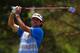 DUBLIN, OH - JUNE 01: Bubba Watson watches his tee shot on the second hole during the final round of the Memorial Tournament presented by Nationwide Insurance at Muirfield Village Golf Club on June 1, 2014 in Dublin, Ohio. (Photo by Matt Sullivan/Getty