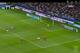 Giroud controls, holds ball up well and waits for Remy