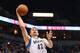 MINNEAPOLIS, MN - April 16: Kevin Love #42 of the Minnesota Timberwolves drives to the basket against the Utah Jazz on April 16, 2014 at Target Center in Minneapolis, Minnesota. NOTE TO USER: User expressly acknowledges and agrees that, by downloading an
