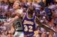 Larry Bird's Celtics and Magic Johnson's Lakers rarely changed their starting fives when they met for the NBA title in 1985.