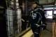 LOS ANGELES, CA - JUNE 3: Robyn Regehr #44 of the Los Angeles Kings walks to the locker room before the 2014 NHL Stanley Cup Final Media Day at Staples Center on June 3, 2014 in Los Angeles, California. (Photo by Andrew D. Bernstein/NHLI via Getty Images