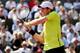 PARIS, FRANCE - JUNE 06: Andy Murray of Great Britain returns a shot during his men's singles match against Rafael Nadal of Spain on day thirteen of the French Open at Roland Garros on June 6, 2014 in Paris, France. (Photo by Matthew Stockman/Getty Imag