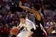 SAN ANTONIO, TX - MARCH 21: Doug McDermott #3 of the Creighton Bluejays handles the ball against Elfrid Payton #2 of the Louisiana Lafayette Ragin Cajuns in the second half during the second round of the 2014 NCAA Men's Basketball Tournament at AT&T Cent