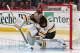 MONTREAL, QC - MAY 6: Tuukka Rask #40 of the Boston Bruins makes a save against the Montreal Canadiens in Game Three of the Second Round of the 2014 NHL Stanley Cup Playoffs at the Bell Centre on May 6, 2014 in Montreal, Quebec, Canada. (Photo by Francois