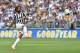TURIN, ITALY - MAY 18: Andrea Pirlo of Juventus scores the opening goal during the Serie A match between Juventus and Cagliari Calcio at Juventus Arena on May 18, 2014 in Turin, Italy. (Photo by Valerio Pennicino/Getty Images)