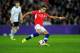 LONDON, ENGLAND - NOVEMBER 15: Alexis Sanchez of Chile in action during the international friendly match between England and Chile at Wembley Stadium on November 15, 2013 in London, England. (Photo by Shaun Botterill/Getty Images)