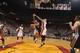 Tony Parker had only two assists, but his drives into the paint, and 19 points, kept the Heat off balance throughout Game 4.