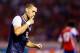 SAN JOSE, COSTA RICA - SEPTEMBER 06: Clint Dempsey #8 of the United States reacts after scoring off a penalty kick against Costa Rica during the FIFA 2014 World Cup Qualifier at Estadio Nacional on September 6, 2013 in San Jose, Costa Rica. (Photo by Ke