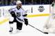 NEW YORK, NY - JUNE 11: Marian Gaborik #12 of the Los Angeles Kings kneels on the ice after a play at the net during the third period of Game Four of the 2014 NHL Stanley Cup Final against the New York Rangers at Madison Square Garden on June 11, 2014 in