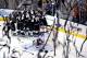LOS ANGELES, CA - JUNE 13: Confetti falls as the Los Angeles Kings celebrate defeating the New York Rangers 3-2 in double overtime of Game Five to win the 2014 Stanley Cup Final at Staples Center on June 13, 2014 in Los Angeles, California. (Photo by Ke