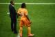 RECIFE, BRAZIL - JUNE 14: Head coach Sabri Lamouchi of the Ivory Coast stand with Didier Drogba during the 2014 FIFA World Cup Brazil Group C match between the Ivory Coast and Japan at Arena Pernambuco on June 14, 2014 in Recife, Brazil. (Photo by Matth