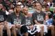 SAN ANTONIO,TX - MAY 29: (L-R) Tim Duncan #21, Tony Parker #9 and Manu Ginobili #20 on the bench during the game against the Oklahoma City Thunder in Game Five of the Western Conference Finals during the 2014 NBA Playoffs on May 29, 2014 at the AT&T Cent