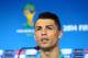 SALVADOR, BRAZIL - JUNE 15: Cristiano Ronaldo talks to the media during the Portugal press conference ahead of the 2014 FIFA World Cup Group G match between Germany and Portugal held at the Arena Fonte Novaon June 15, 2014 in Salvador, Brazil. (Photo by