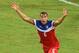 NATAL, BRAZIL - JUNE 16: John Brooks of the United States celebrates after scoring his team's second goal during the 2014 FIFA World Cup Brazil Group G match between Ghana and the United States at Estadio das Dunas on June 16, 2014 in Natal, Brazil. (Ph