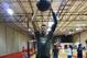 Isaiah Austin works on the Vertimax machine to improve his vertical leap.