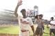 PHILADELPHIA, PA - JUNE 14: Shortstop Jimmy Rollins #11 of the Philadelphia Phillies walks of the field after the Phillies defeated the Chicago Cubs on June 14, 2014 at Citizens Bank Park in Philadelphia, Pennsylvania. (Photo by Mitchell Leff/Getty Images